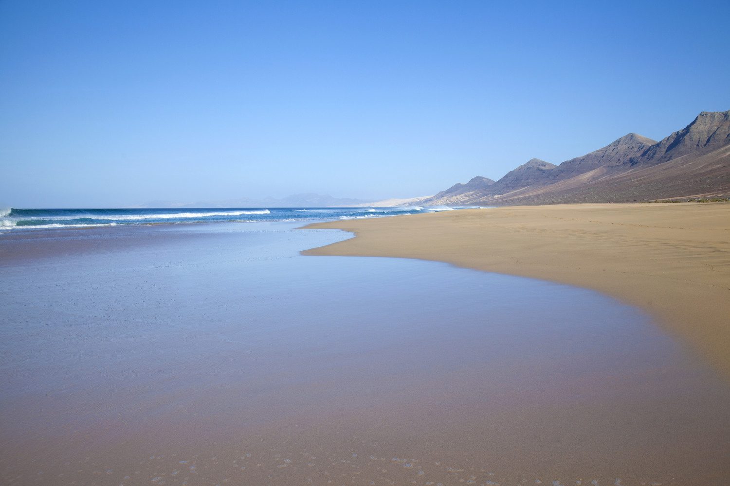 Cofete beach in fuerteventura with ION CLUB