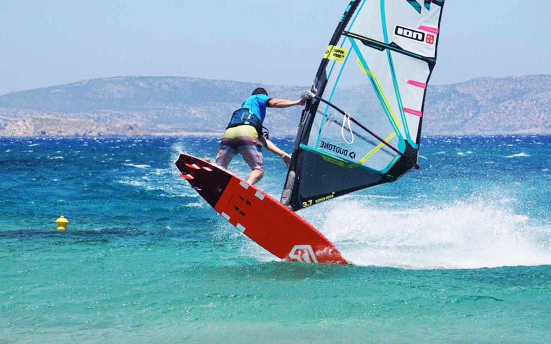 Sessions de windsurf en Grèce : ION CLUB KARPATHOS