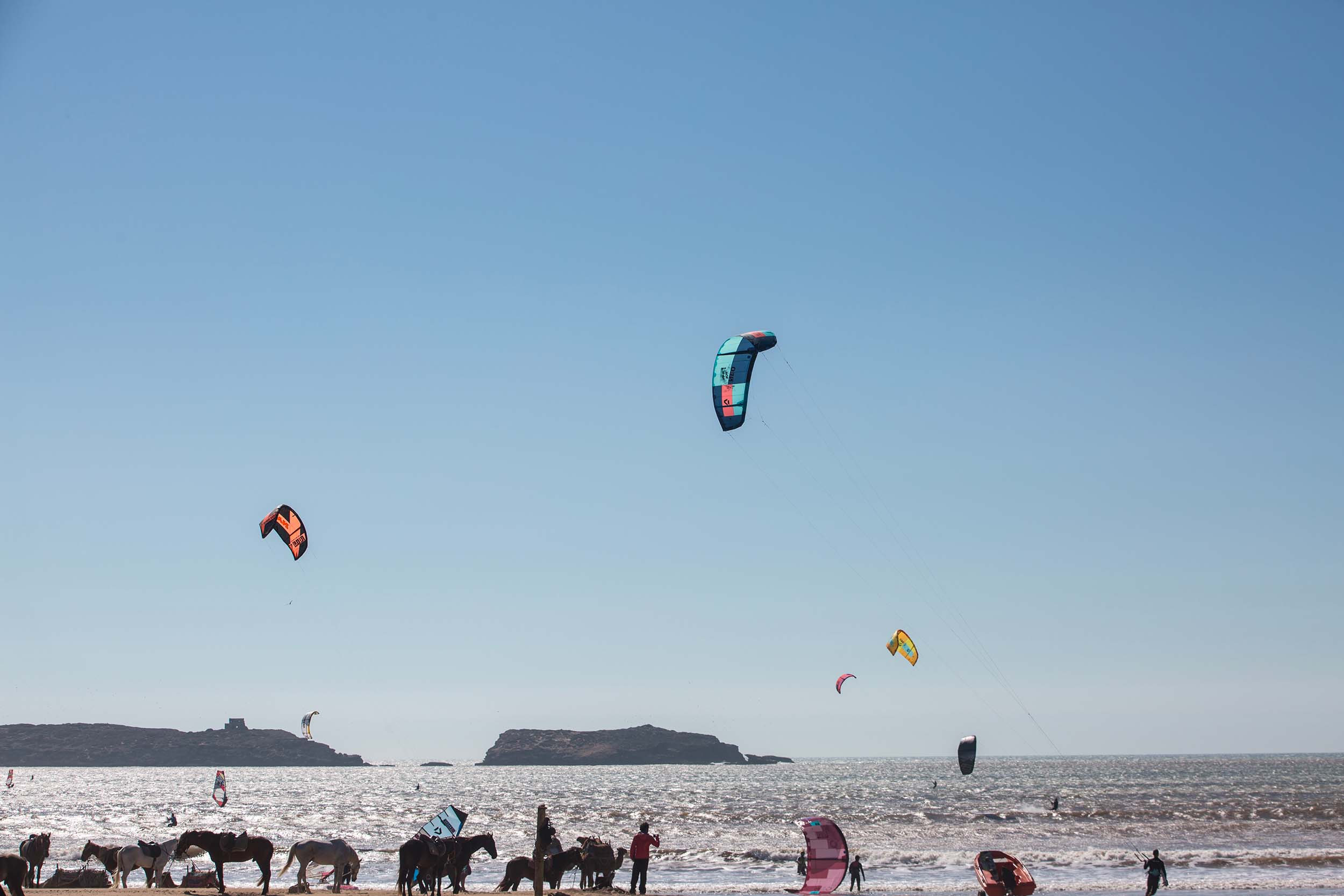 ESSAOUIRA SPOT FROM THE BEACH