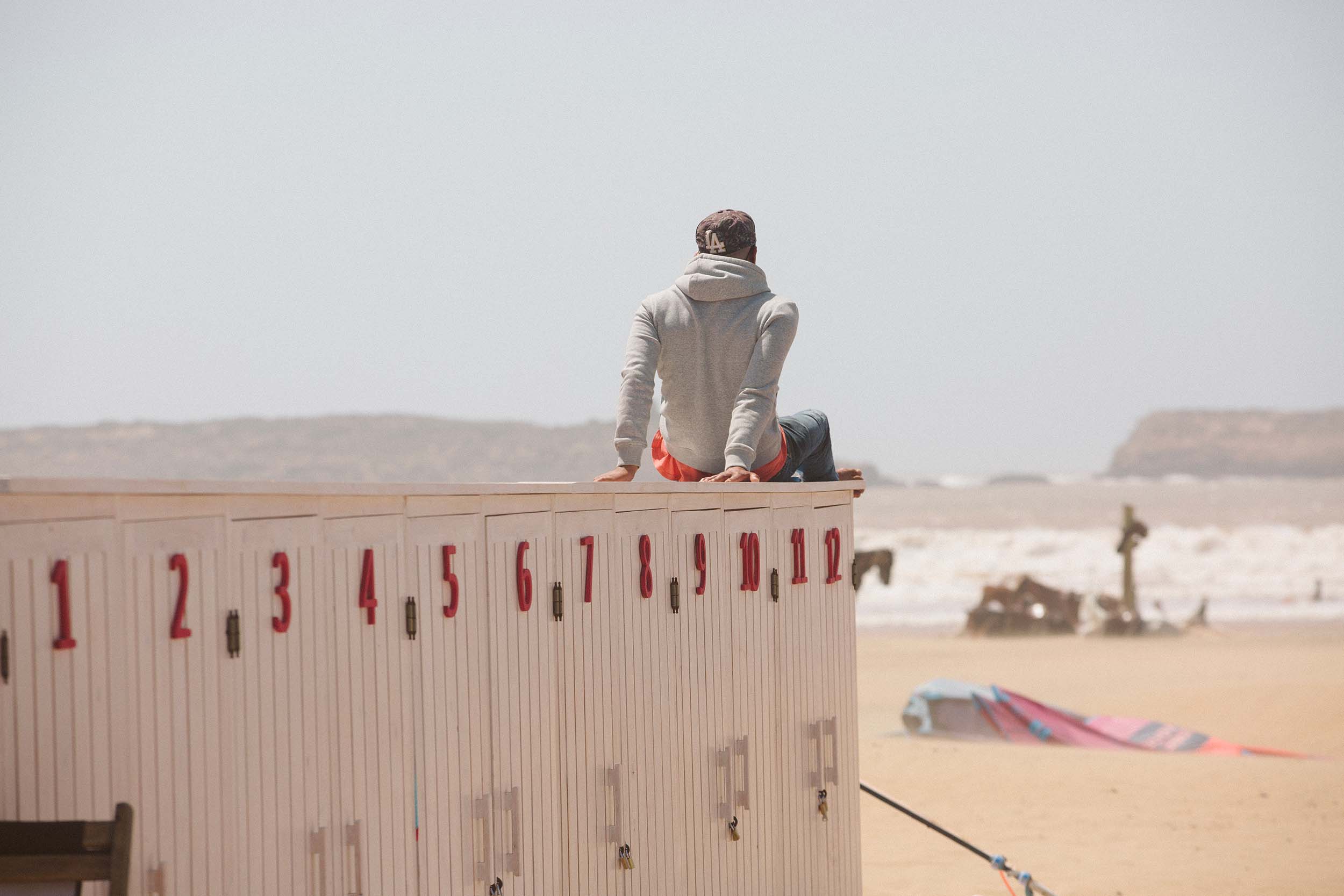 ESSAOUIRA SPOT FROM THE BEACH