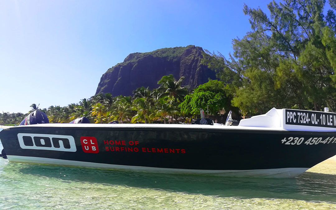 The best conditions in Le Morne’s shallow water lagoons