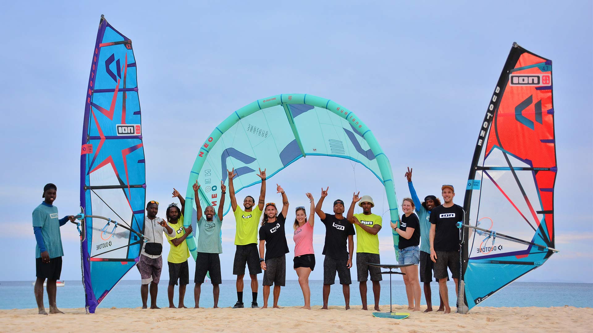 Ion club kitesurfing Sal 2022 Ion Club Sal Team