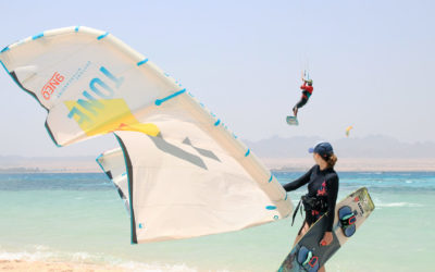 Kitesurfing in Safaga