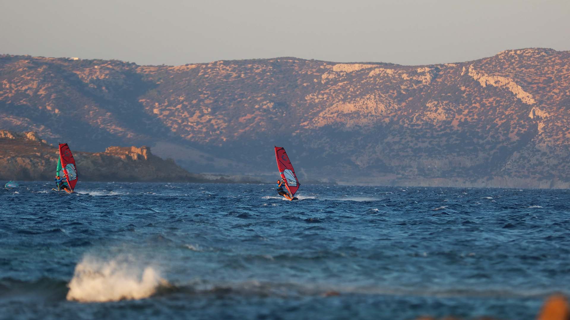 BANNER GUN BAY windsurf île Maurice