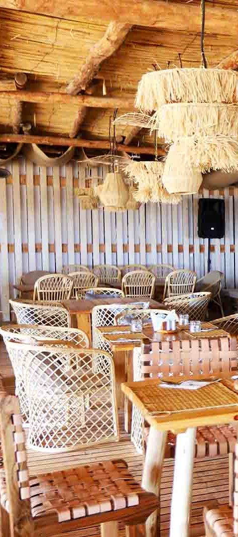 OV_RESTAURANT2 ecolodge wooden restaurant in the end of the day