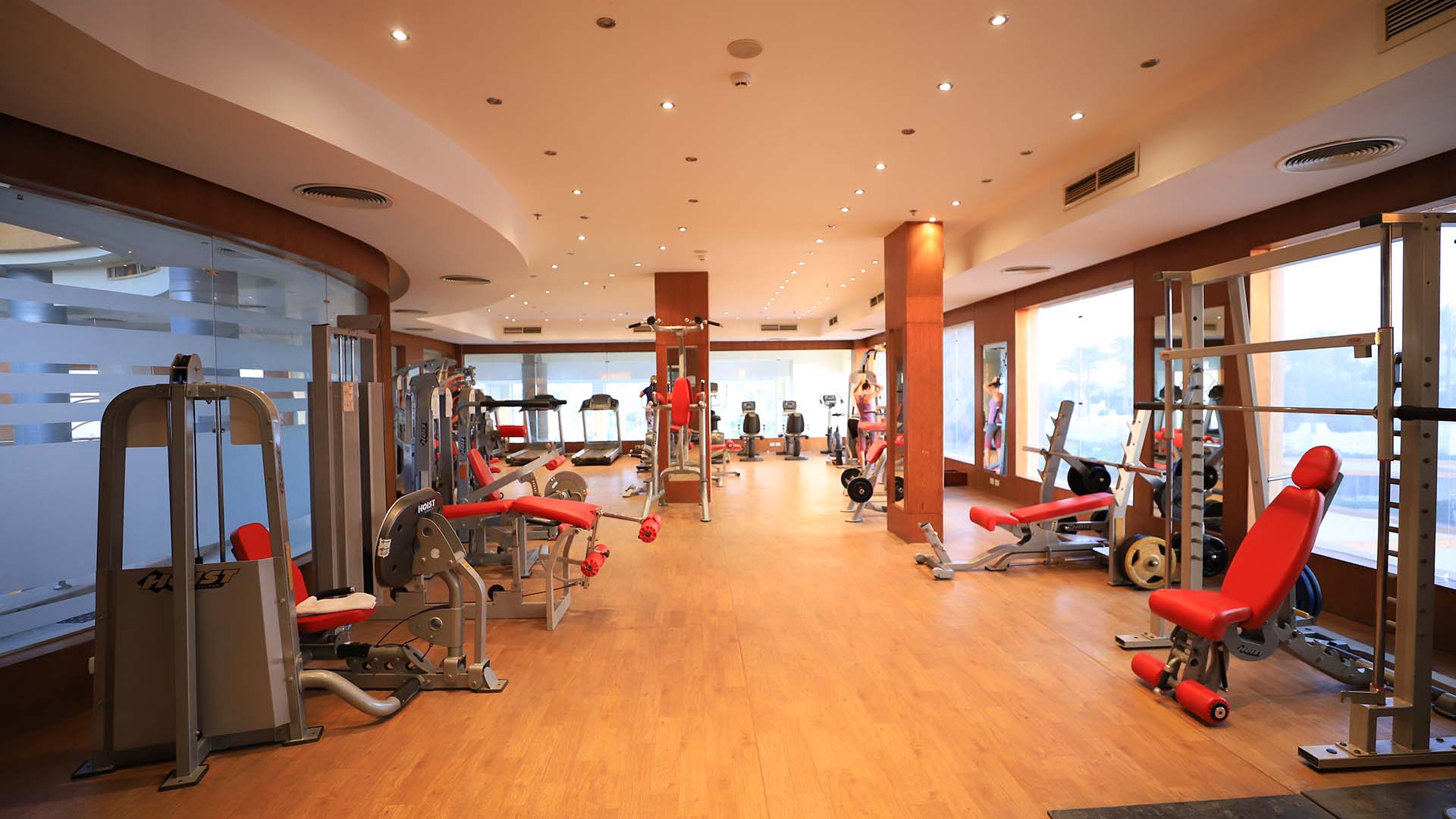 fitness salle in shams lodge in safaga