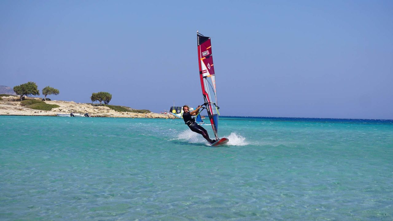 Windsurfing Lessons Karpathos Greece ION CLUB