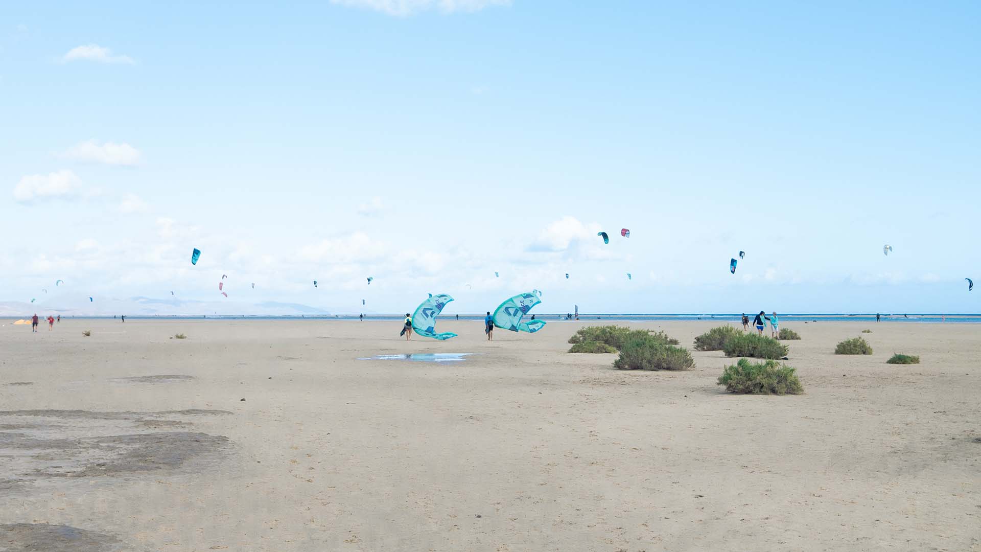 Kitesurf spot in Cape Verde