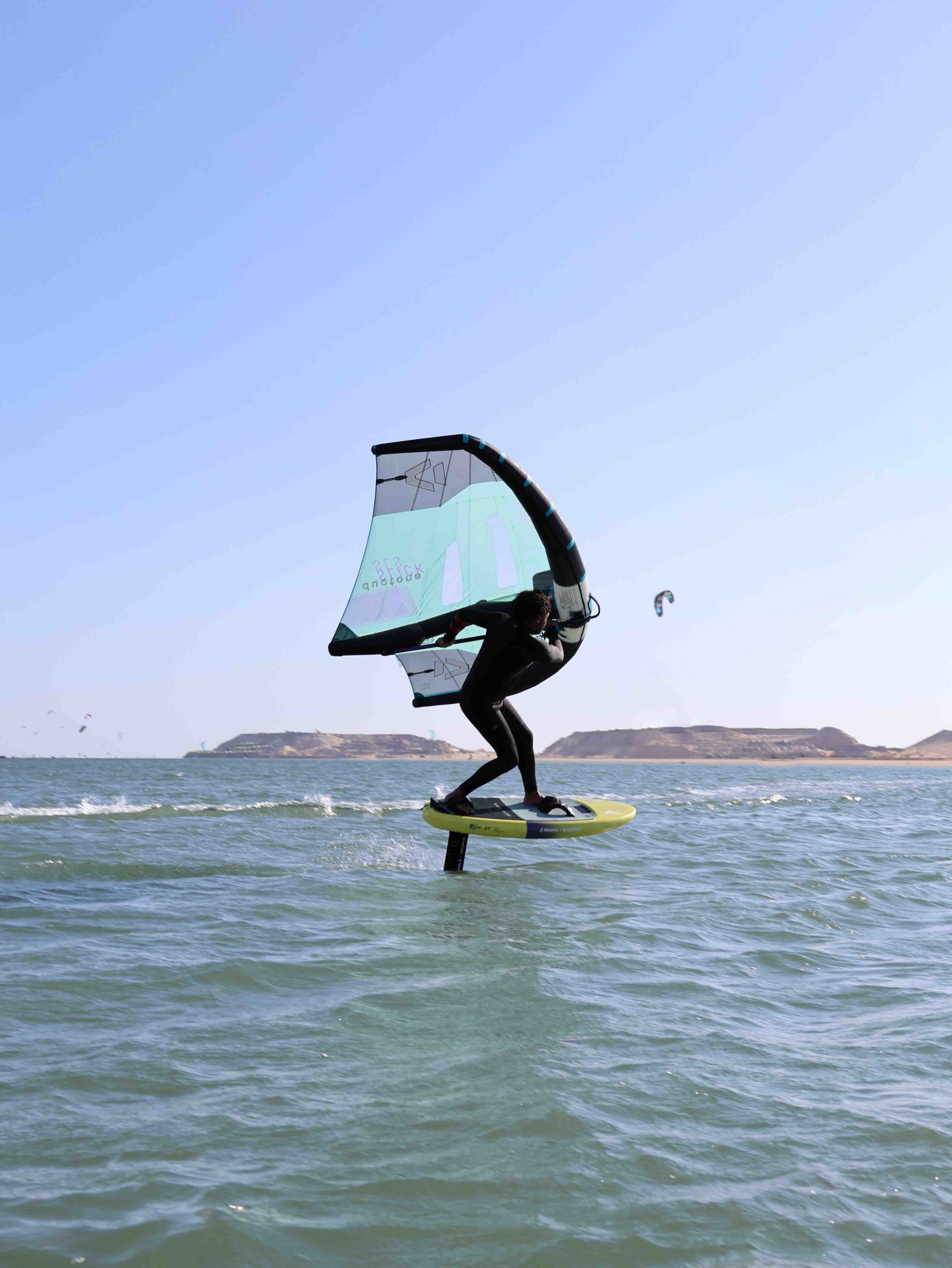 A man surfing with advance level one big wave