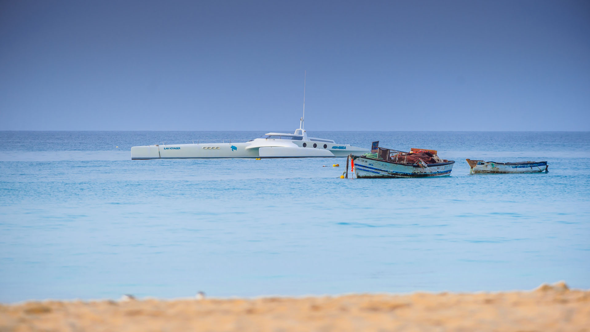 boat in kap verden