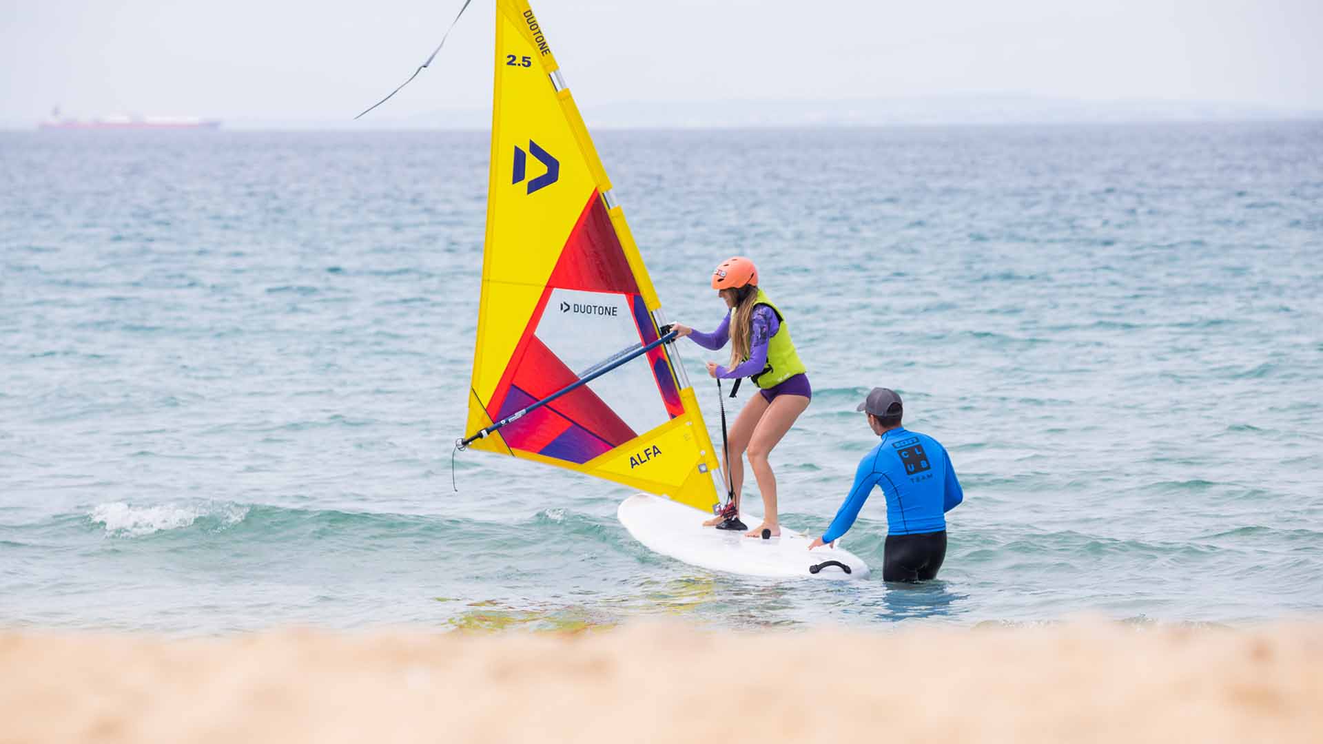 Apprendre planche à voile