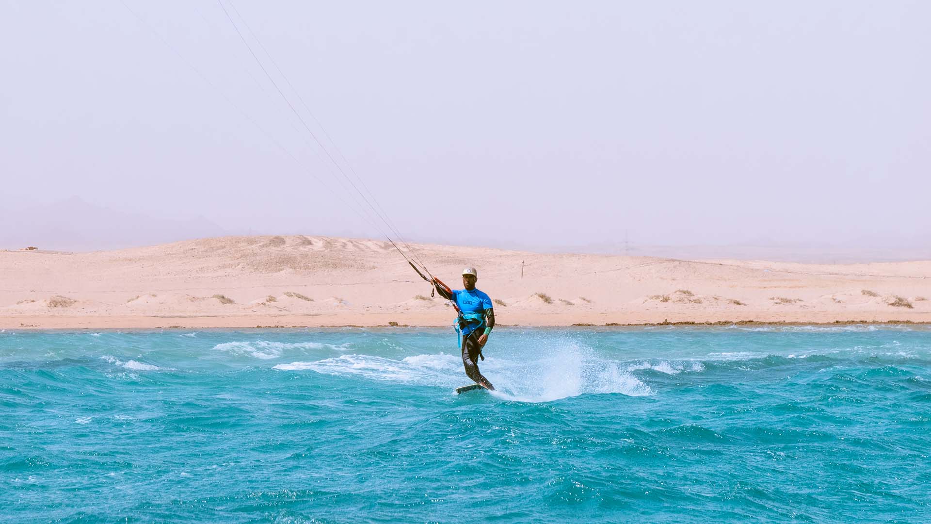 sortir de l'eau planche a voile