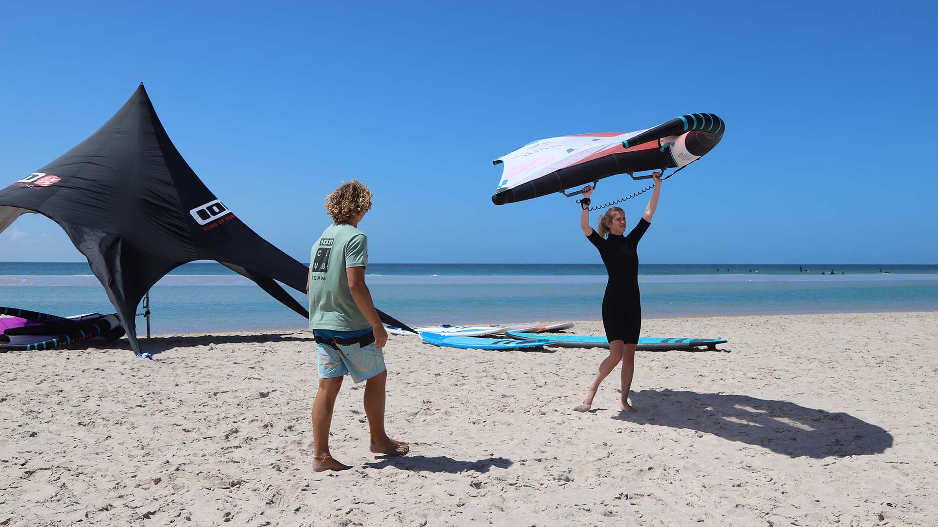 wingfoil apprendre