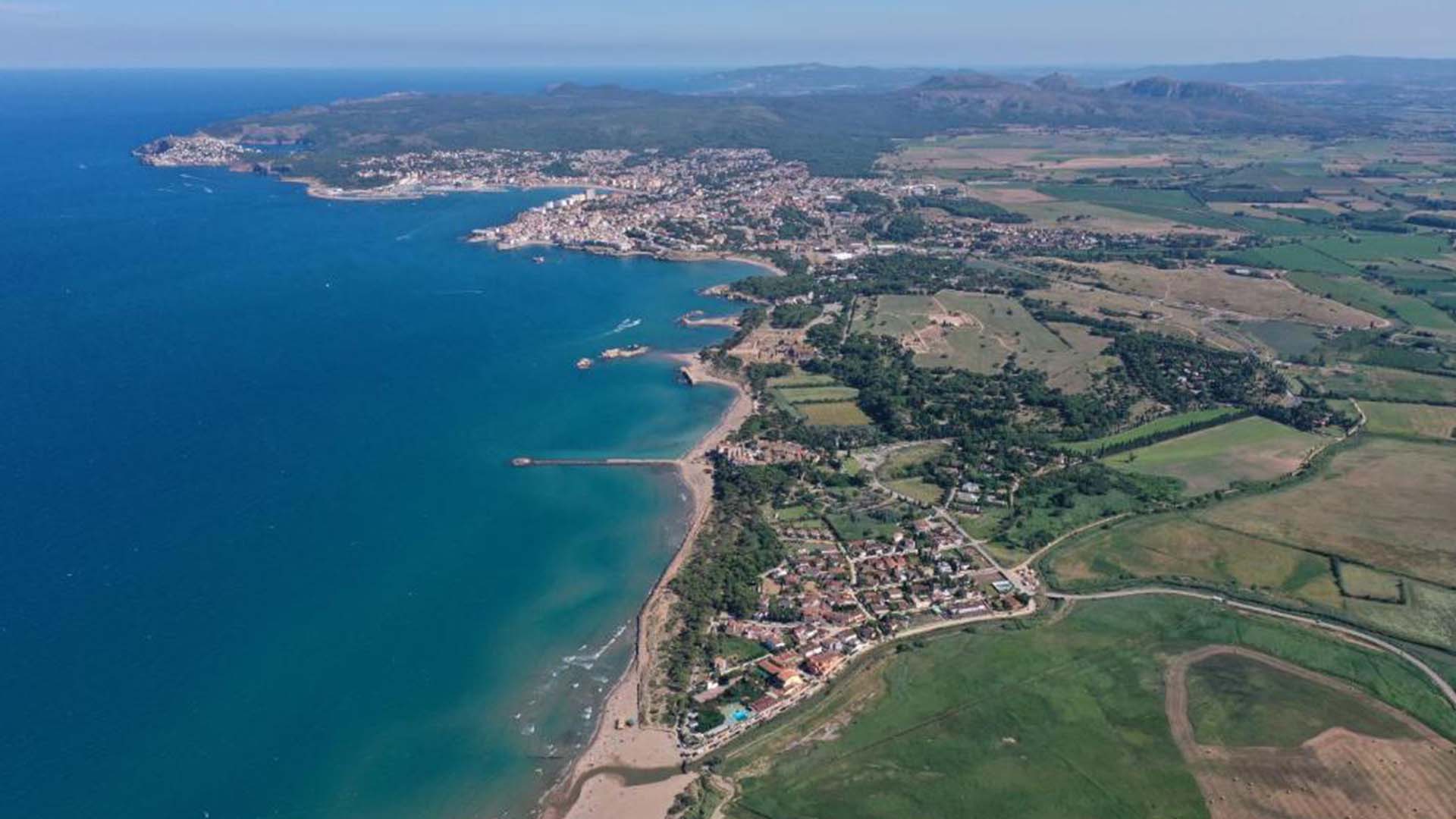 golf de roses, rio mar hotel and crystal clear waters